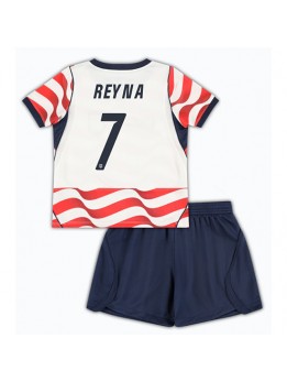 Förenta stater Giovanni Reyna #7 Replika Hemmakläder Barn VM 2026 Kortärmad (+ byxor)